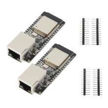 2PCS WT32-ETH01 ESP32 Wireless Module Serial Port Networking + WiFi Combo Gateway Module