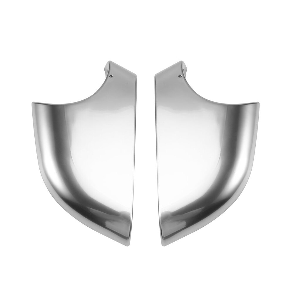 1Pair Car Side Door Wing Rearview Mirrors Lower Cover Holder For Model 3 2017 -2022 Chrome 2287.3005 2287.3006 6032332952003