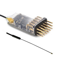 Ricevitore A 5 Canali PWM ELRS 2.4G da 4-10 V per Veicoli Ad Ala Fissa e Modelli di Imbarcazioni RC con Feedback di Tensione FPV