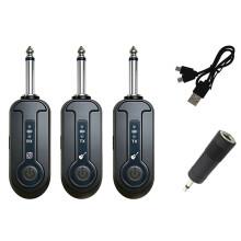 New 2.4G Wireless Transmitter/Receiver for Electric Guitars, Keyboards Transmission Distance of 150m. A