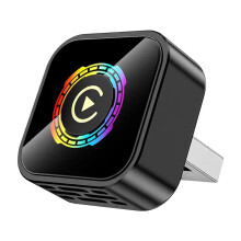 2in1 Wireless Carplay Android AUTO Switchable AI Box 5.0 USB Adapter Wired CarPlay to Wireless Carplay