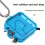 Custodia per Auricolari Wireless per  Ear 2, Colore Trasparente, Impermeabile e Antiurto, per PC C 4