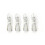4PCS VU Meter Bulbs for Revox/Studer A80RC B67 PR99 B77 51.02.140 2