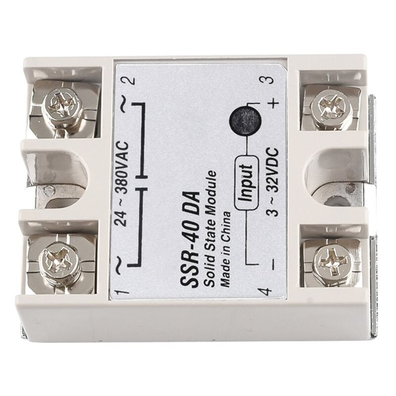 Single Phase Overload Module 4pcs Solid State Relay SSR-40DA Relay Module SSR 40DA - Single Phase ...