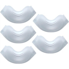 Lot de 5 Coussinets Nasaux pour DreamWear en Gel de Silicone Souple, Taille M, pour les Utilisateurs D'Appareils CPAP
