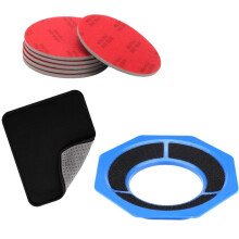 Ensemble D'Accessoires de Bowling 8 Pièces : Support de Polissage pour Boules de Bowling, Chiffon de Nettoyage pour Boules de Bowling et Kit de