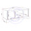Seconique Stratford 2 Door TV Unit - White 9
