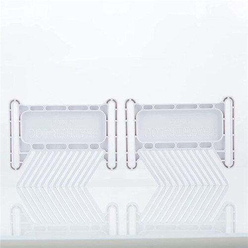 2X Upgraded Featherboard Safety Device Stackable Feather Board Fits Most Standard , T-Slots, T-Rails  Table Saws,White 1