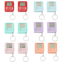 12Pcs Party Favors Keychains for Kids Video Game Keychains for Backpack Birthday School Party Favor Supplies Key Chains