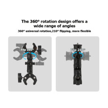 For X4 Motorcycle Invisible Selfie Stick for Action Camera for Insta360ONE R Mount 1.1m Extension Rod