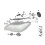 2X Car Adaptive Headlight AFS Control Module 63 11 7182396 for  E90 E92 E93 E70 X5 E71 X6 E72 X6 E89 Z4 63117189311 9