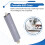 M.2 SSD Case M.2 to USB 3.1 Gen 2 10Gbps NVME SSD Case Dual Interface Inline SSD Case Supports NVME Protocol 1