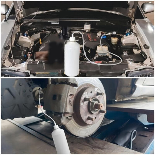 Advanced Brake Fluid Exchange Unit with Precised Fill Control for Auto Repair Shops