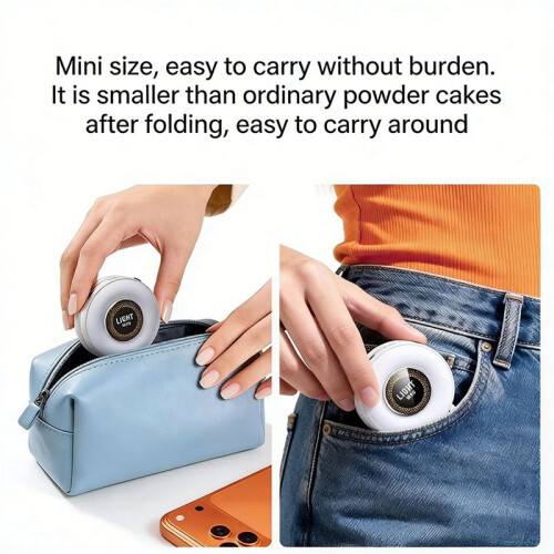 Phone Tablet Magnetic Fill Light Portable Handheld Lighting for Horizontal and Vertical Photography Adjustable Angle 1