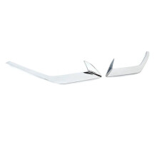 31455511 31455512 Front Fog Lampshade Decoration Strip Cover Trim Chrome for  S60  2019-2022