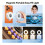 Phone Tablet Magnetic Fill Light Portable Handheld Lighting for Horizontal and Vertical Photography Adjustable Angle 1