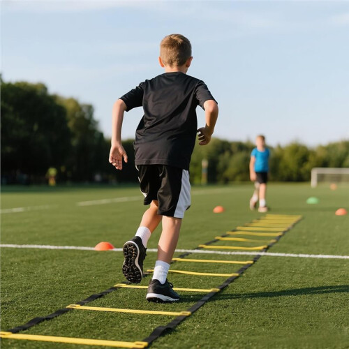 20ft Adjustable Agility Ladder with Carry Bag - Optimal Training Gear for Enhanced Athletic Performance 2