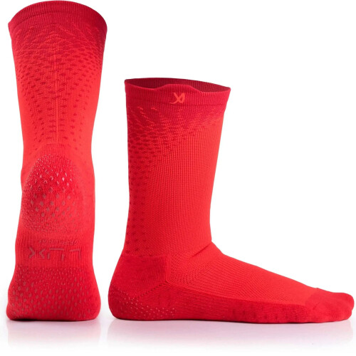 Sport Socks - Performance Grip Cleat Socks - Red - LUX - Red