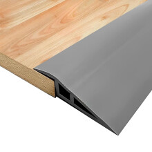 Self Adhesive Floor Transition Strip 2m Waterproof Flexible PVC Door Threshold Ramp for Carpet to Tile
