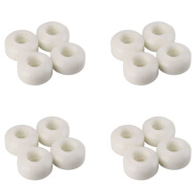 16PCS Skateboard Wheels Resilient PU Wheels 52mm X 32mm for Skateboard Deck Board Skate Wheels
