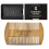Sandalwood Wooden Beard Comb - Black 1