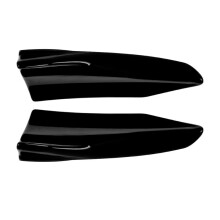 Heckstoßstangen-Seitenspoiler-Canards für A3 S3 8V S- 2013-2016, Heckeckenabdeckung, Zierleistenzubehör