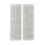 Solderless Breadboard Kit 2 Pcs 830 Tie Points + 2Pcs 400 Tie Points + 2 Set 65Pcs Flexible Breadboard Jumper Wires 9