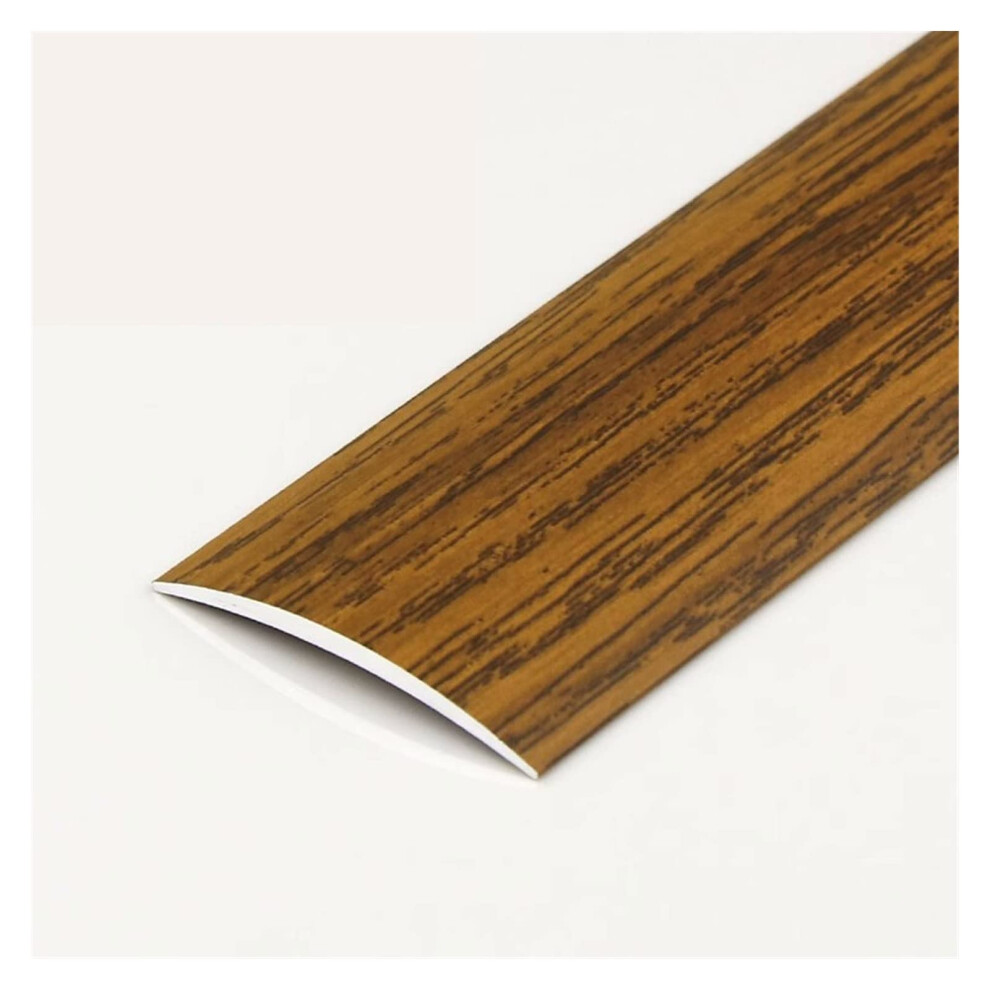 Aluminum Floor Transition Strip For Doorway, Self Adhesive Threshold Ramp, Durable AntiâSlip Trim W41mm L90 9771547815259
