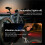 CYCLAMI Bicycle Tail Light 2000mAh Wireless Remote Control Turn Signal with Brake Sensor Light Security Warning Bike Rear Light 5