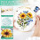Embroidery Kit for Beginners: Complete Set with Patterns, Hoops, Scissors, and More 3