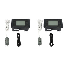 2X Zl-7901A,100-240Vac,Pid,Multifunctional Automatic Incubator,Incubator Controller,Temperature Humidity for Incubator