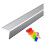 Aluminum Floor Transition Strip Silver Edge Protector Trim 270cm RustResistant Door Threshold 1