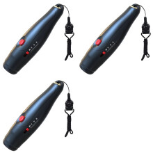 3X Apito Eletrônico para Treinadores Apito 3 Efeitos Sonoros Apito para Treinadores com Cordão Apito para Professores Escolares Apito Esportivo