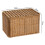 Storage Baskets with Lids Nesting Organiser for Home Storage Baskets for Wardrobes 6