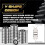 RM2-2RS 3/8'' Roller  Bearing V  Double Sided Rubber Sealed Roller Bearing, 16PCS 7