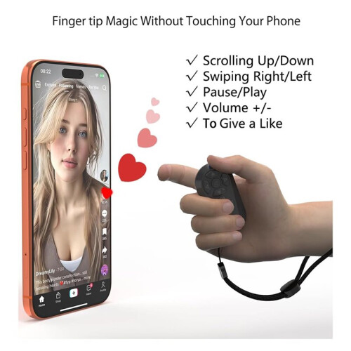 New Wireless Remote Controller for IOS for Android  Remote Control for TikTok Scrolling Camera for  App 2
