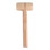 Carpenter Beech Wood Hammer - Round  Woodworking Hand Tool for Electrical DIY 3