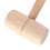 Carpenter Beech Wood Hammer - Round  Woodworking Hand Tool for Electrical DIY 6