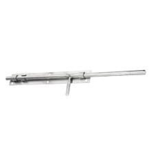 Barn Door Latch Cane Bolt, Stainless Steel Secure Slide Bolt Lock for Gates and Sliding Doors