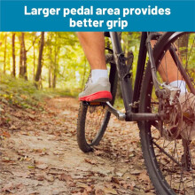 Paire de Pédales de VTT (2 Paires), Compatibles avec la Plupart des Vélos, Idéales pour Diverses Pratiques Cyclistes