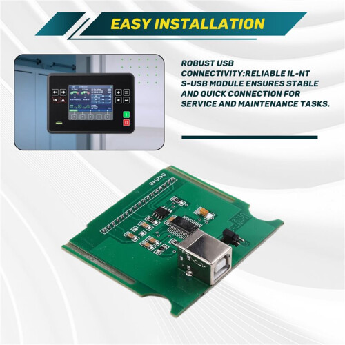 IL-NT S-USB Communication Module for Service Maintenance and Connection to for ComAp'S Software and Service Tools 2