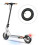 2 PeçA Tubo Interno Universal 10X2.5/10X2.75 Tubo Interno com VáLvula Dobrada VáLvula de 45 Graus para Scooter EléTrico de 10 Polegadas 3