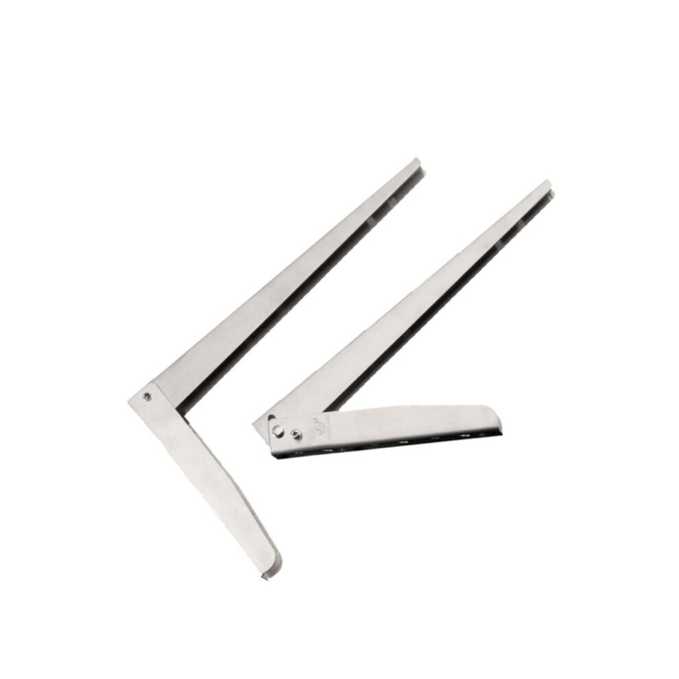14 Inch Stainless Steel Shelf Bracket Heavy Duty Wall Mount Support For Home And Garage 9351714438124