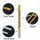 2pcs 4mm Titanium Coated Drill Bit Spiral Jagged Saw Drill Bit Composite Drill Bit Twist Drill Bit 6