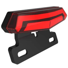 36-48V Ebike Achterlicht 6-Pins LED Achterlamp voor Nachtritten Ebike Achterlichten Fietsaccessoires