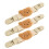 10Pcs Cinch Clip Duckbill Buckle Holder Brown 1