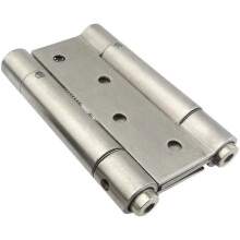 Stainless Steel Soft Close Cabinet Door Hinge, Overlay Concealed Furniture Hinge for Medium Cabinets
