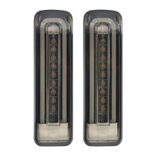 Luzes de LED para para-Lama de Motocicleta, Piscas e Luzes de Freio para Touring FLHTCU FLHTCUL FLTRU Ultra 14-