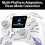 Controller Wireless per  1/2 Gamepad con Effetto Hall per PS4/IOS/PC Joystick  Accessori di Controllo B 6
