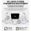 Controller Wireless per  1/2 Gamepad con Effetto Hall per PS4/IOS/PC Joystick  Accessori di Controllo B 8